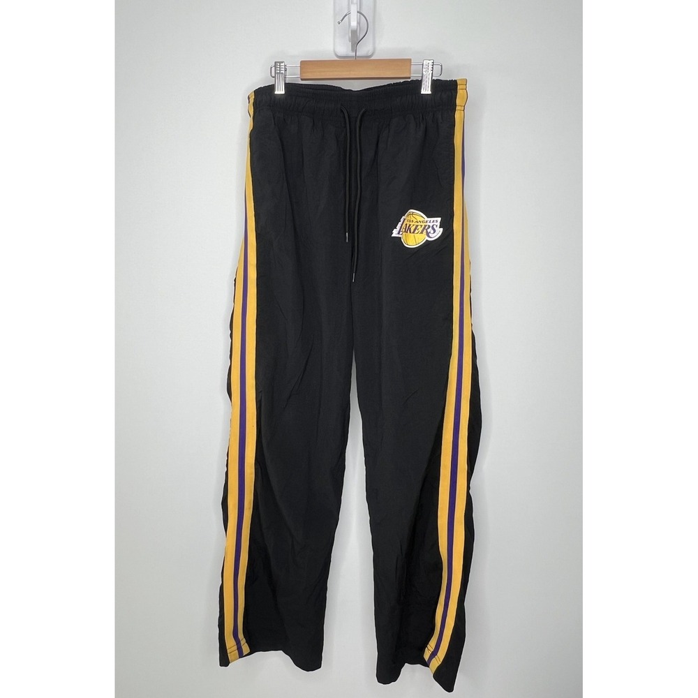 Ultra Game Los Angeles Lakers NBA Pants Mens Medium Activewear Logo Track Pants